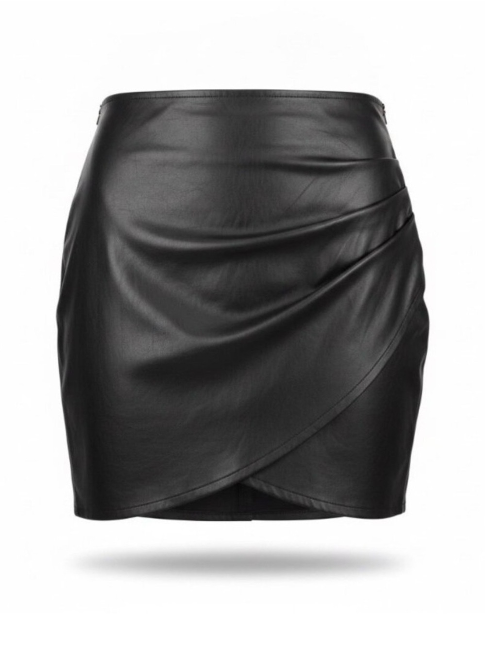 Shinestar Black Faux Leather Miniskirt Women’s size S